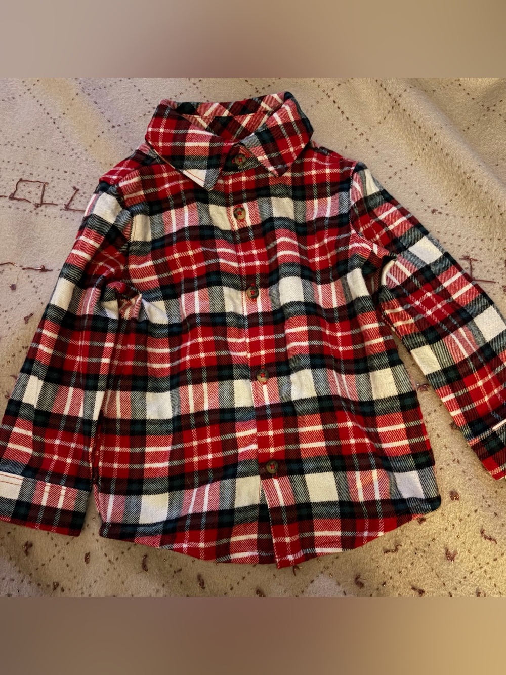 Carter's Plaid Button-Down Shirt